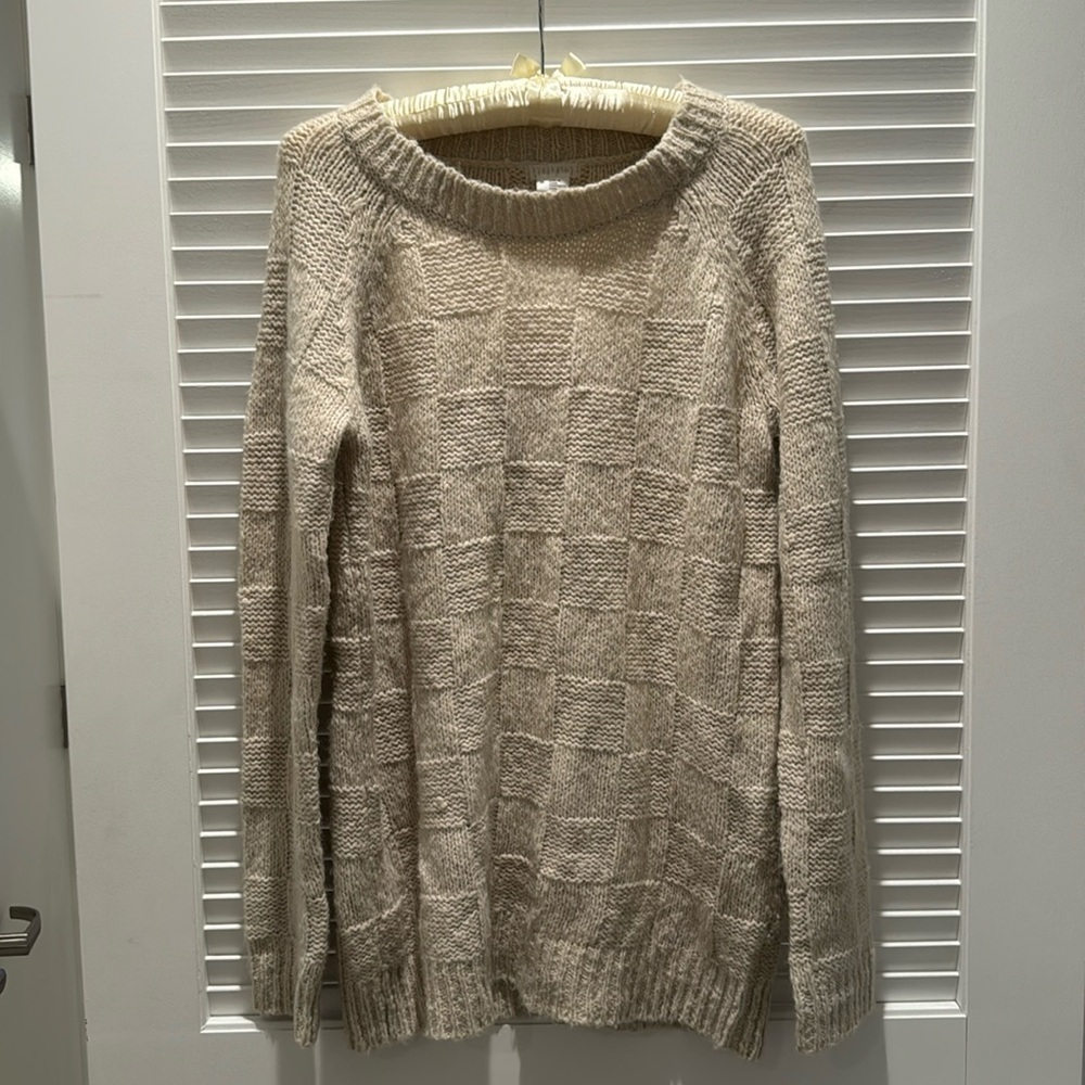 Cooperative Urban Outfitters Oatmeal Sweater Dress (Rory Gilmore Vibes)